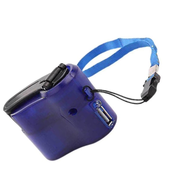 Håndsveiv lader manuell generator mobiltelefon nødlader USB-lader - Snngv