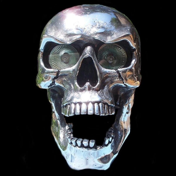 Skull Headlight At The Real Headlight, Universal Motorcycle Skull Lamp, Motorcycle Skull Front Head Light