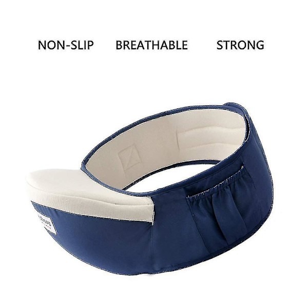 Baby Hip Seat, Hip Carrier Med Sidelomme, Setebærer Lett Baby Carrier Front Carrier