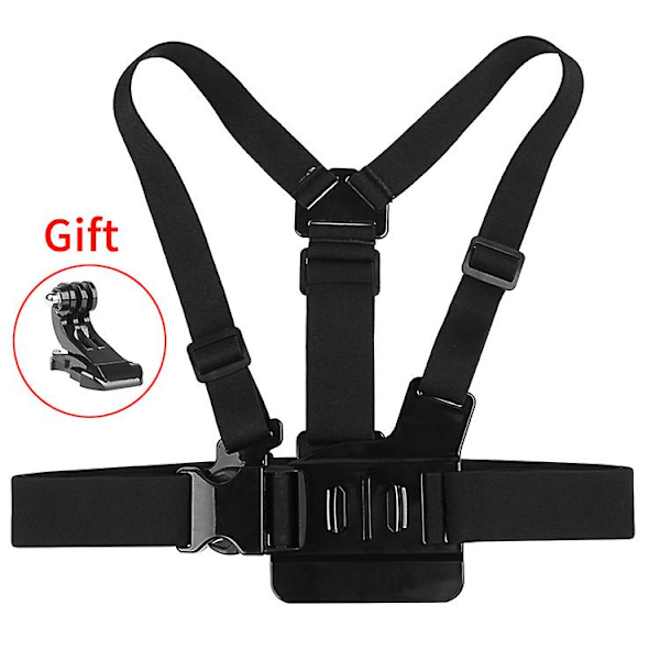 Shoot huvudbröstrem setfäste för Gopro Hero 10 9 8 7 Black Xiaomi Yi 4k H9r Sjcam Sj4000 Action Camera Go Pro 10 8 tillbehör（Bröstrem 1）