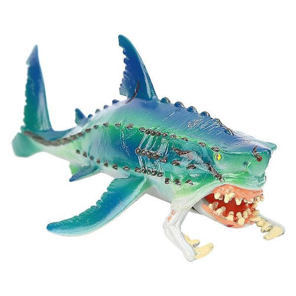 Hajfigurer Simulering Leksaker Djur Hajfigurer Modell Leksaker Plast Inredningsartiklar(m&#8209;1332 )