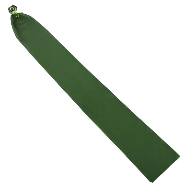 Vannpose på lerret Flomsikre sandsekker Vanntettingseiendom Hjem Tykkede gjenbrukbare poser med bundne elastiske bånd（19*150 cm，grønn）