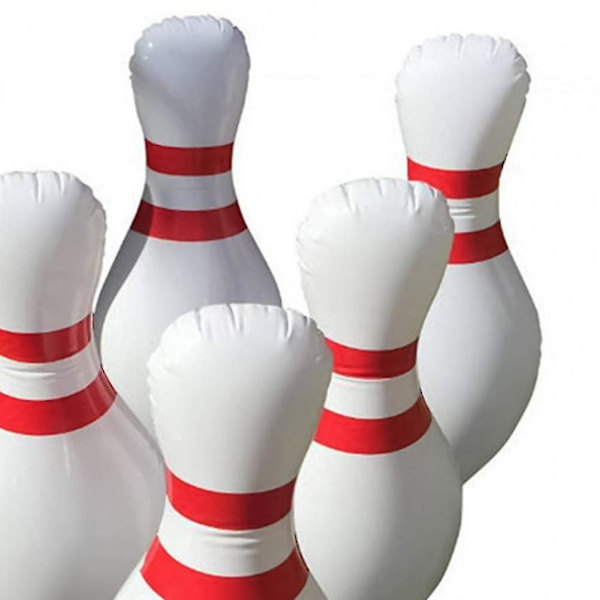 1 set Barnens Bärbara Uppblåsbara Bowlingdräkt Leksak Boll För Utomhus