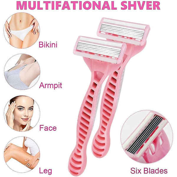 Kannettava bikinitrimmeri naisten karvanpoistoparranajokaavain Yksityinen Shape Secret Intimate Tools Kit, Styles of 4 (violetti)