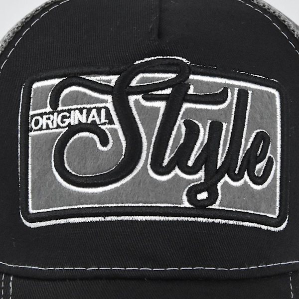 Style Broderet Baseball Cap Style Broderet Toppet Cap Mesh Cap Personlig Broderet Buet Skygge Solhat