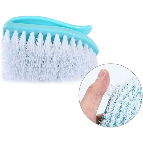 Skrubbborste Set, Handhållen, Spetsad, Traditionell Järnform, Maskintvättbar, 4-pack