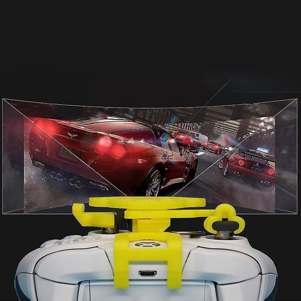 Gaming Racing Wheel Mobilt Joystick 3d Mini-rat til etui Tilføj til Xbox One X S Elite Gamepad-controlleradgang（Kulfiber）