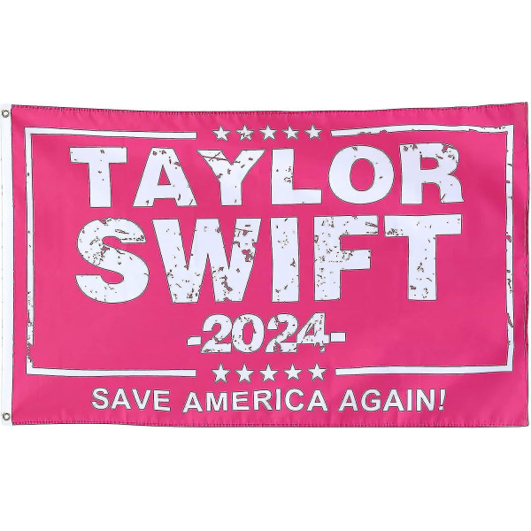 150x90cm Taylor Swift Banner, Taylor 2024 Flag Musiker Flaggor För Rum College Sovsal Sovrum