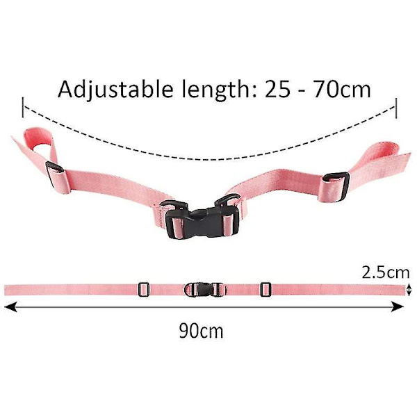 3 st ryggsäck bröstremmar, halkfri rem nylon bröstrem ryggsäck bröstsele justerbar bröstrem