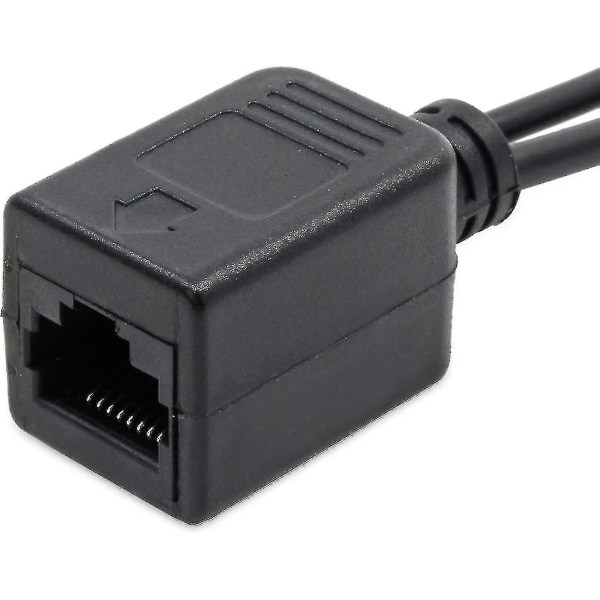 1 par 12v Rj45 passiv Power Over Ethernet Poe Adapter Injektor + Splitter Kit