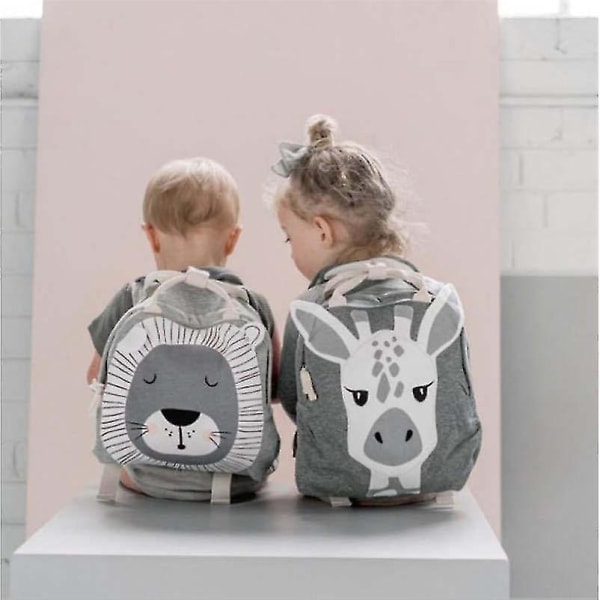 Børnerygsæk Sød småbørnsrygsæk Børnerygsæk Plys Animal Cartoon Mini Skoletaske Taske（Tiger）