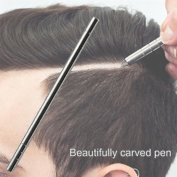 1 stk Frisure graveret pen+10 stk Blade Professionelle hårtrimmere Hårstyling Øjenbryn Barbersalon gør det selv frisure tilbehør