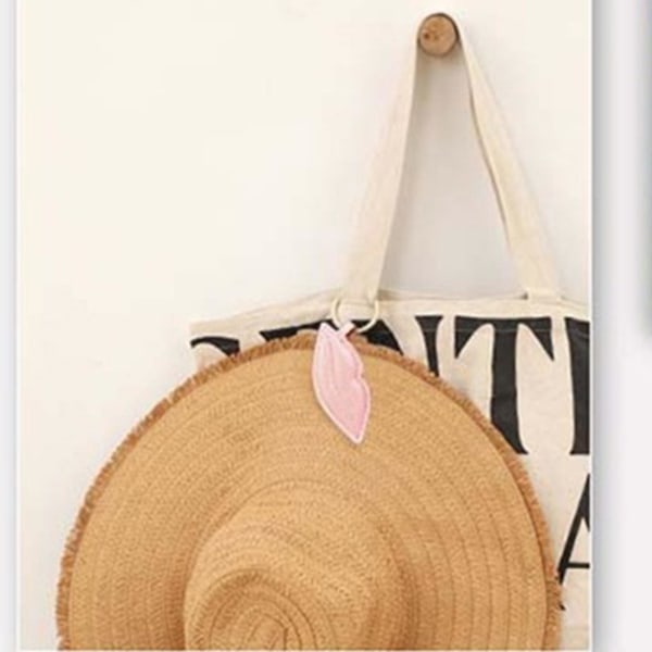 4 stilarter Magnetisk Hat Bag Clip- Rejse Hat Clip Til Bagage Håndtaske Tilbehør (Pink)