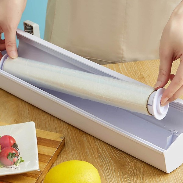 Folieskärare för matfolie, dispenser för aluminiumfolie och plastfolie