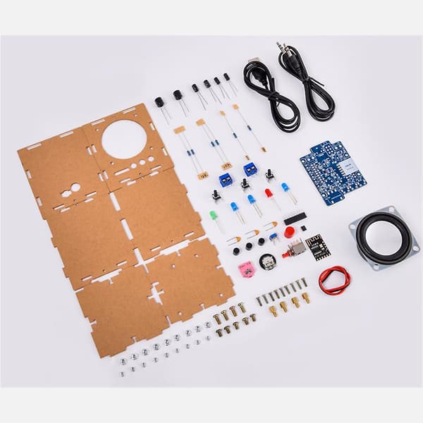 Bluetooth-kompatibel högtalare 2 tum 3w Mini Spaker Unit Elektronisk komponent Diy Kit Trådlös Trådbunden 5v Dc-driven