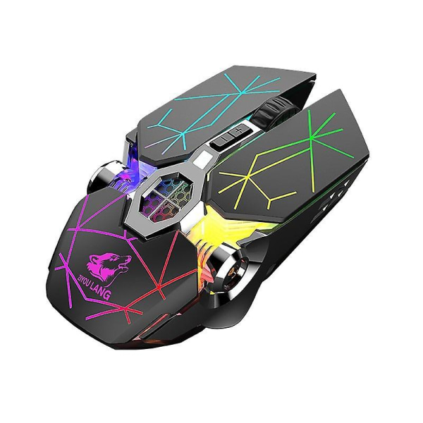 Trådløs mus Indbygget Gaming Esports-mus Trådløs genopladelig mekanisk model til drenge