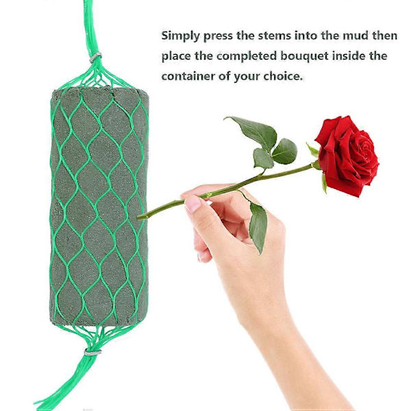 Blomsterfoam Girlang Blomsterblock Blomsterarrangemang Tillbehör för Hem Bröllop Trädgård