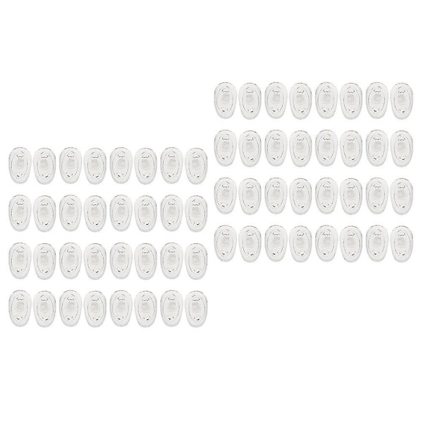 100 par glasögon näskuddar silikon glasögon nässkydd halkfria näskuddar näskuddar