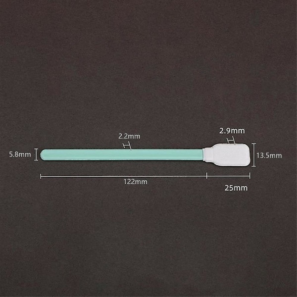 Puhdistuspuikot vaahtokärkisienipuikko mustesuihkutulostimen optisille laitteille (200 kpl)