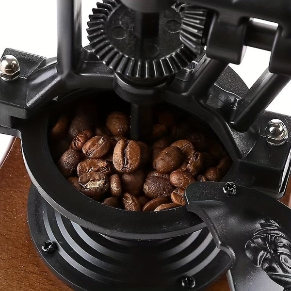 Gunghjul Kaffekvarn Hushålls kaffebönkvarn Manuell kaffekvarn Hand kaffemaskin