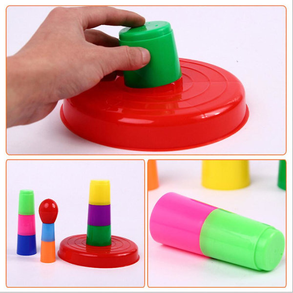 Fargerikt plast sportsringkasting-spillsett for barn hagespill bassengleketøy