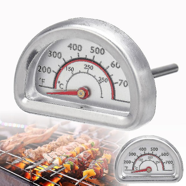2 stk. udskiftningstermometer varmeindikatormåler til Charbroil Grill 463224611