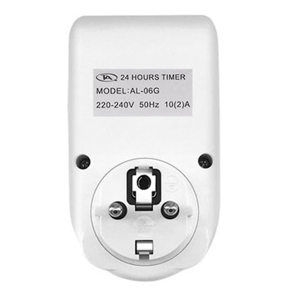 Eu Plug-in Programmerbar Timer Switch Stikkontakt 50hz Med Sommertid
