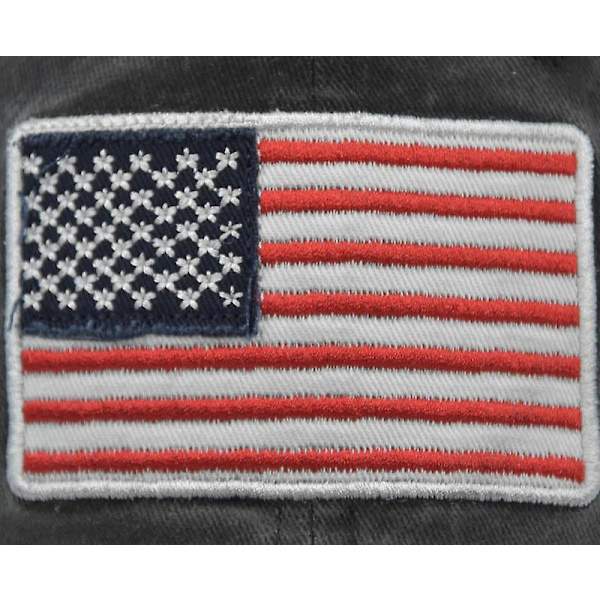 Amerikan lipun peseytynyt baseball-lippis 3d-kirjailu kirjain baseball-lippis miehille ja naisille Usa American Retro Cap