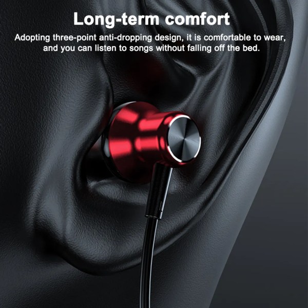 Magnetiska in-ear hörlurar-Bluetooth sport hörlurar