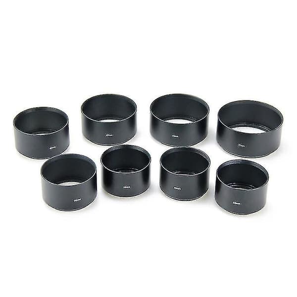 Lång Metall Linshuv För Kamera (58mm)