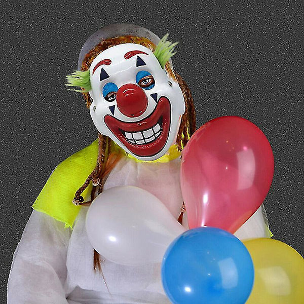 Dc Movie Joker Arthur Fleck Cosplay Mask Clown Maskerad Halloween Skräck Mask