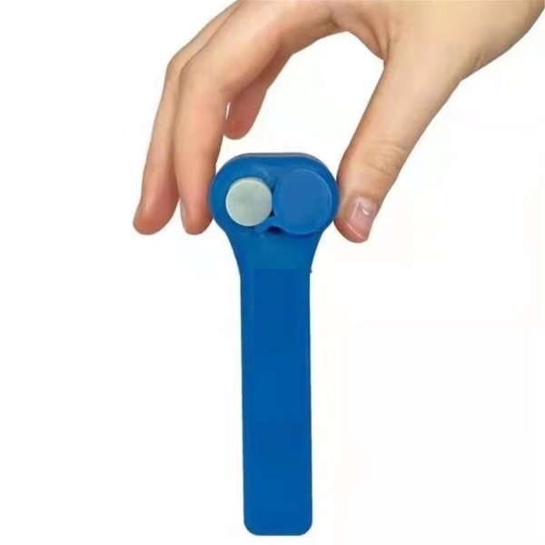 Rope Launcher Propel Zip String Controller elektrisk legetøj (blå)