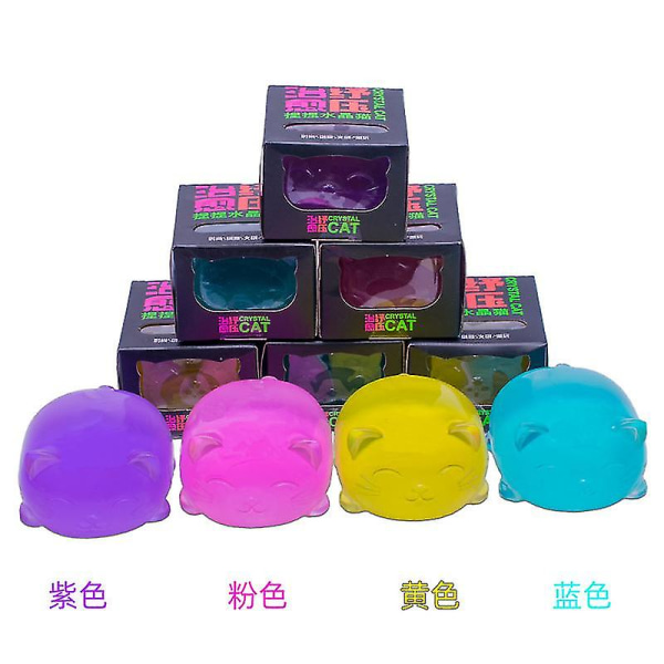 Schilling Nice Cube Nee Doh stressball - sanseleker, angst og stressavlastning (flerfarget)