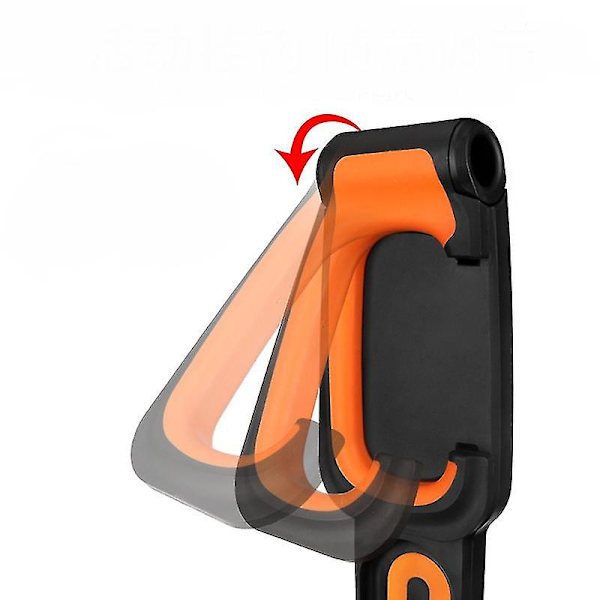 1pc Fjärrcykelställ Fällbart Vertikalt Cykelställ Orange