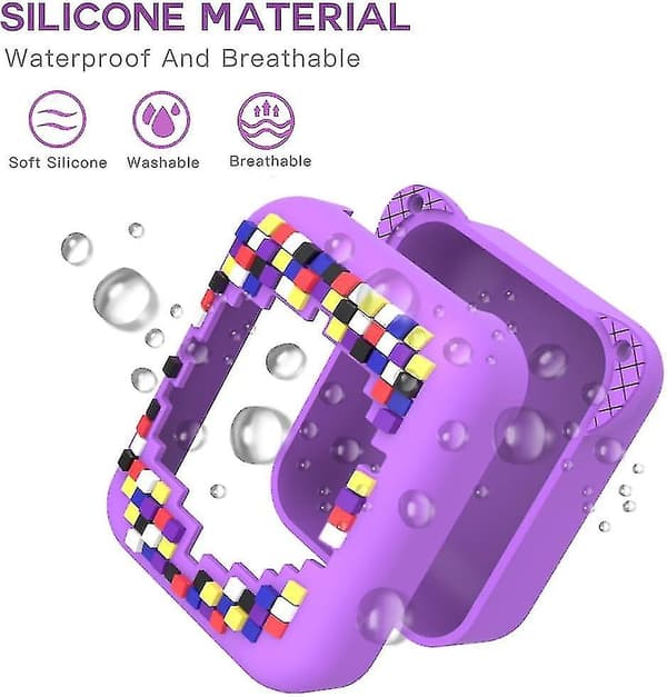 Silikonfodral för Bitzee Digital Pet Interactive Virtual Toy, skyddande hudfodral för Bitzee Virtual Electronic Pets tillbehör