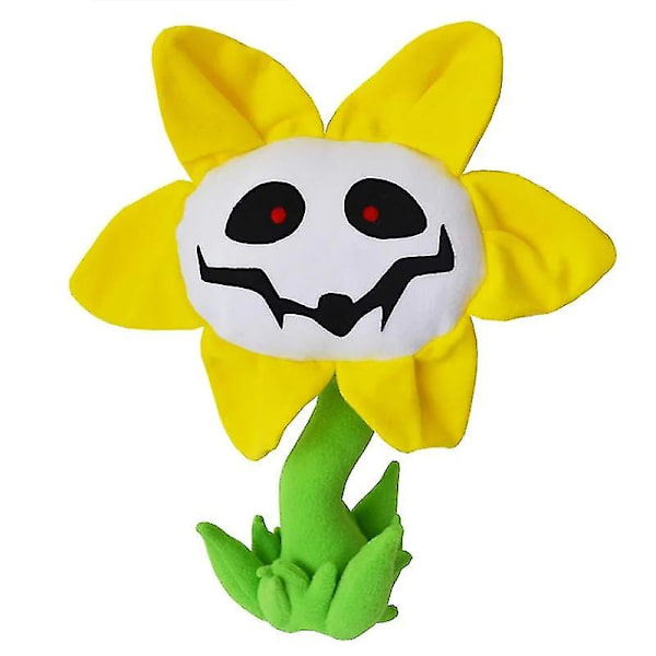 25cm Undertale Solros Plysch Leksaker Söta Anime Solros Plysch Leksak Mjuk Plysch Leksaker Dockor För Barn Barn Gåvor -ZHENV