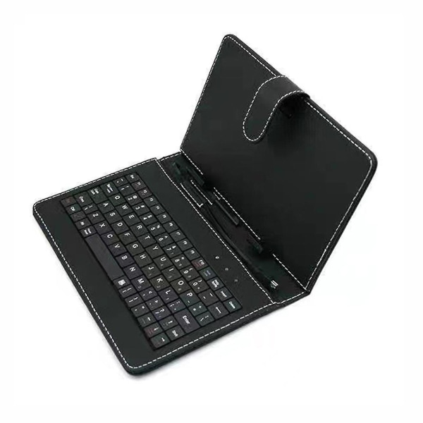 Kabelanslutet tangentbord Tablettdator Cover 7-10,1-tums cover med tangentbord Lämpligt för olika Android-surfplattor