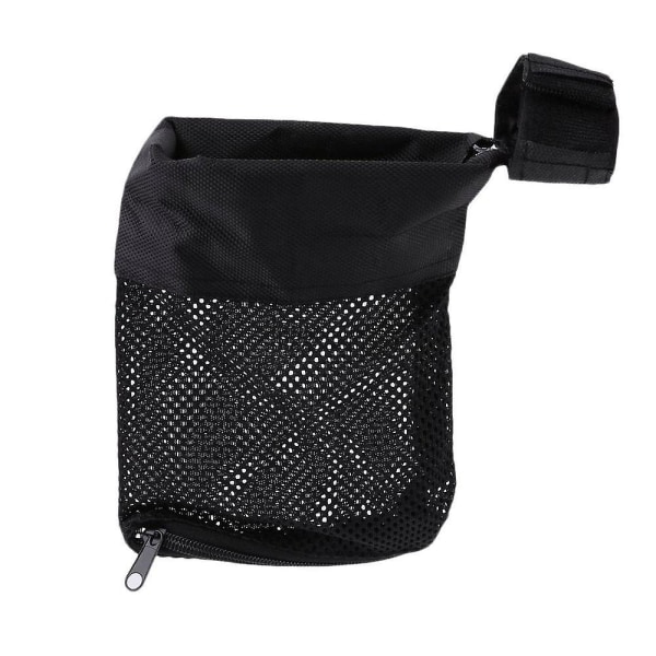 Messingfanger Tactical Deluxe Mesh Messingfanger med glidelås i bunnen for rask utlasting SVART