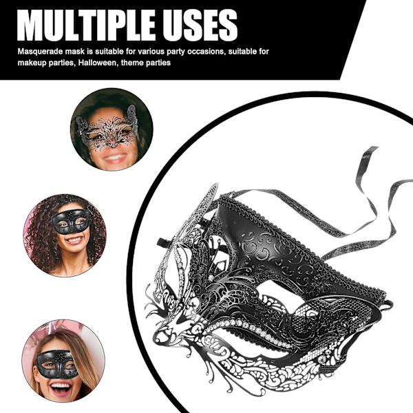 2 st Maskeraddräkt Masker Mystiska Roliga Masker Maskeraddräkt Tillbehör för Kvinnor