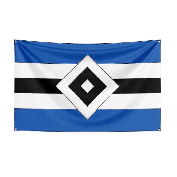 3x5 Hamburger Sv Flag Polyester Trykt Racing Sport Banner Kompatibel Med Dekor