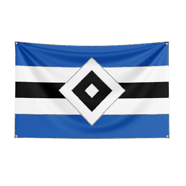 3x5 Hamburger Sv Flagg Polyester Trykt Racing Sport Banner Kompatibel Med Dekor
