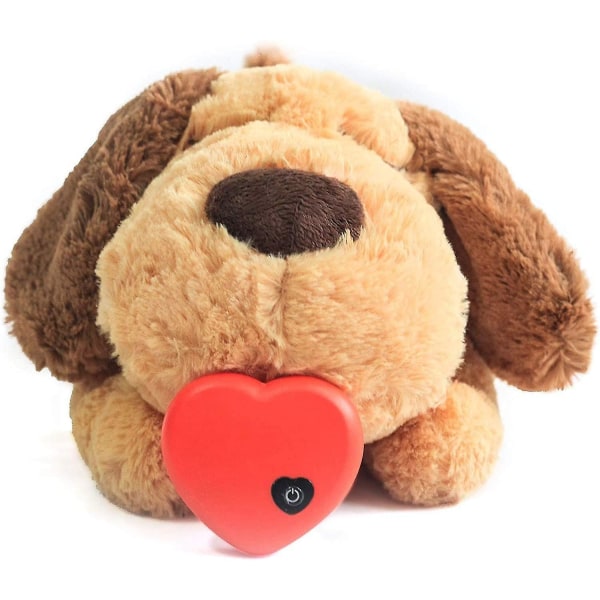 Puppy Toy - Behavioral Aid, Heartbeat - Warm Stuffed Animal Pet, Dog