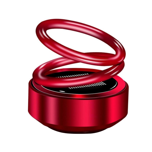 Bærbar kinetisk minivarmer til værelse, køretøjer, badeværelser (rød)
