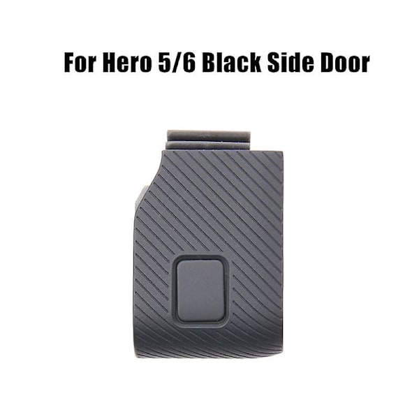 1 st UV-filterlins, sidodörrskydd, USB-C, Mini HDMI-kompatibel port, sidskydd för Go-pro Hero5/6/7 Black/7 White（B）