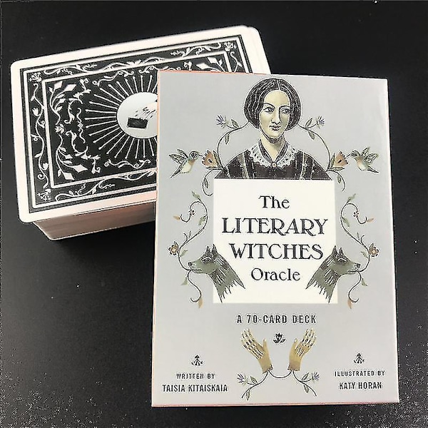Literary Witches Oracle Tarotkort Engelsk Version Tarotkortlek För Familj Hemma Kul Spelkortspel Brädspel Present 44st Ts16