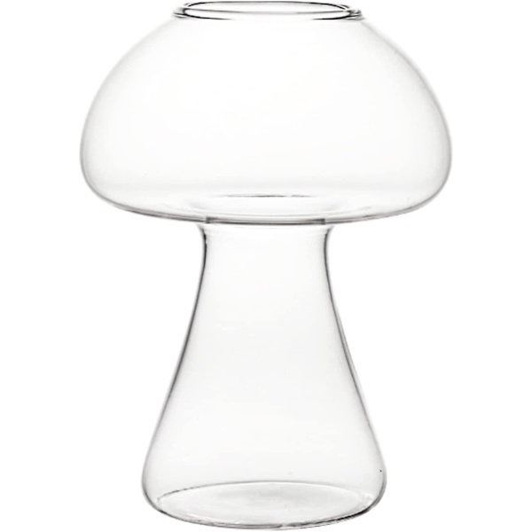 Svampglas, Cocktailglas Svampkoppar Transparent Glas Lätt Och Bärbar För Vatten Kaffe Mjölk Te Öl