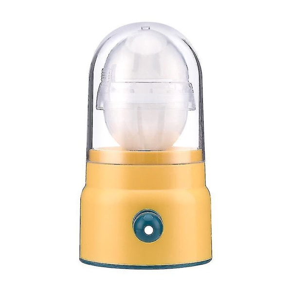 Food Grade Silica Gel Folding Cup Mini Outdoor Sports Waterkoker Bærbar Creative Egg Spinner Gave til barn（gul）