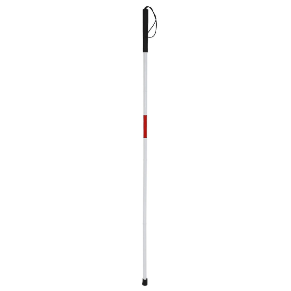 Synshæmmet krykkestok Blind Walking Stick Walker Aluminium Nem foldning