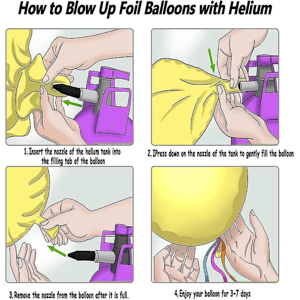 Nummer 7 Pastell Regnbåge Folieballong För Flickans 7-årsdagsfest, 40 Tum Lol Partys Helium Ballon För Barnkalas