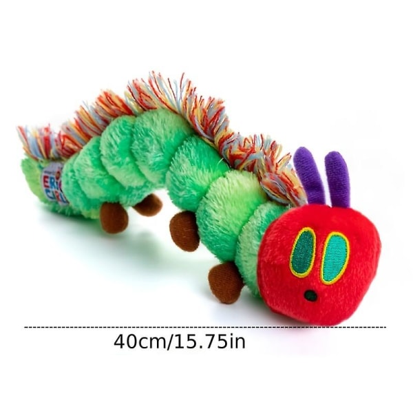 Caterpillar Toy Fargerik Caterpillar til å følge med babyen til å sove babyleken